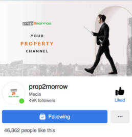 Property PR agency prop2morrow